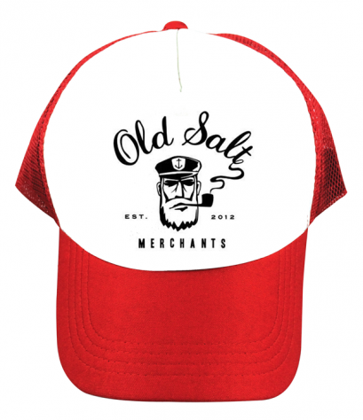 หมวกพิมพ์ ตัวหนังสือ Old salt cap